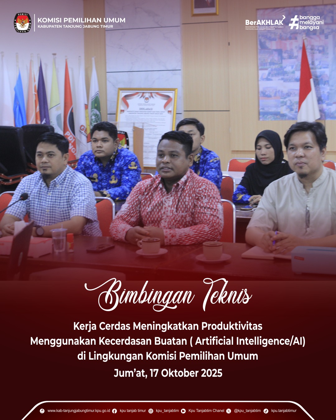 BimTek Kerja Cerdas Meningkatkan Produktivitas Menggunakan AI_Jumat 17 Oktober 2025