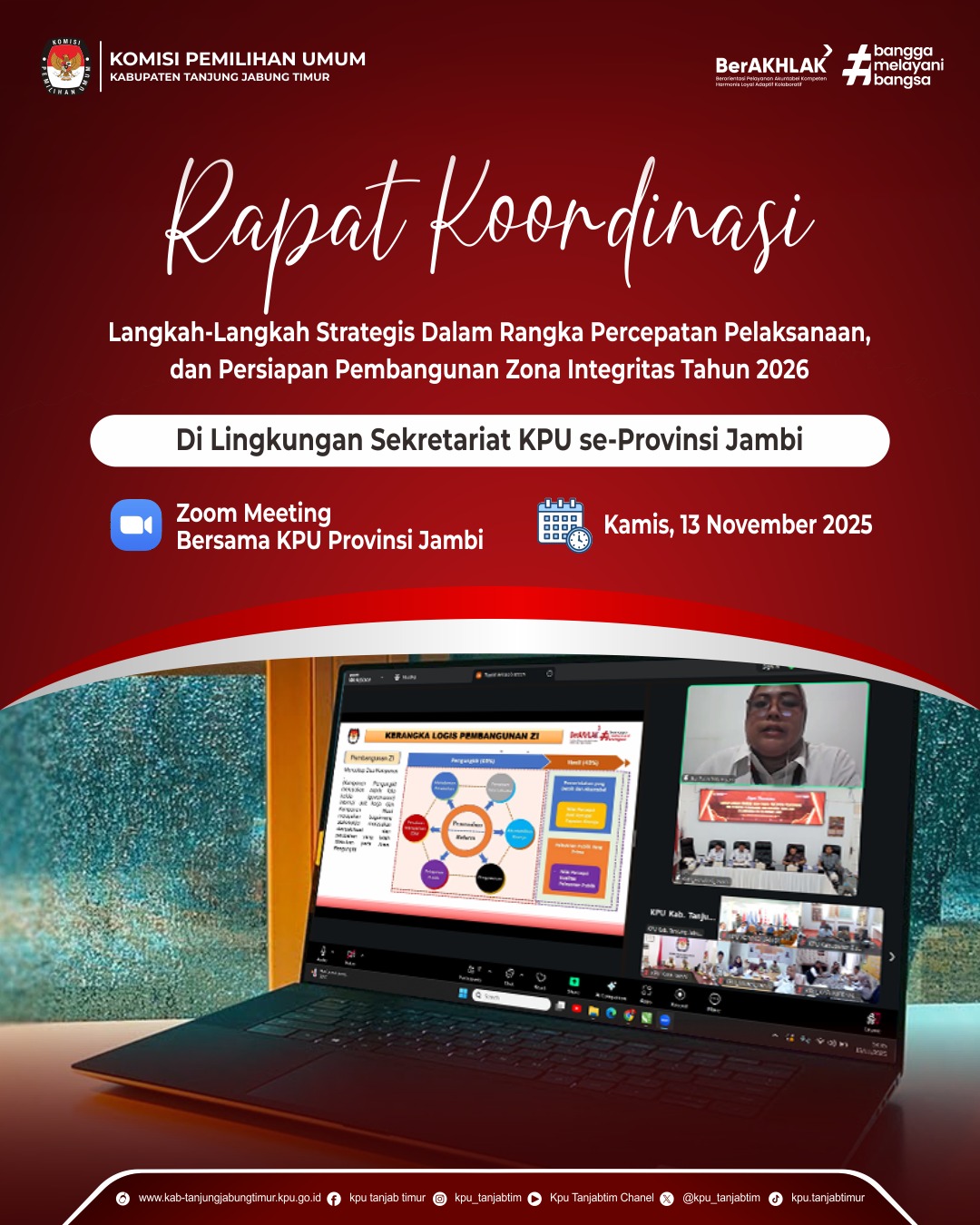 Rakoor Langkah-Langkah Strategis dlm Rangka Percepatan Pelaksanaan dan Persiapan ZI Tahun 2026