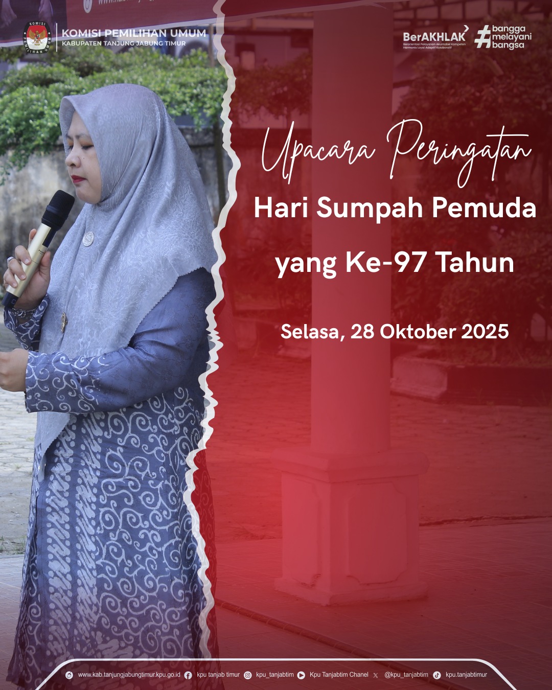 Upacara Peringatan Hari Sumpah Pemuda yang ke-97 Tahun_28 Oktober 2025